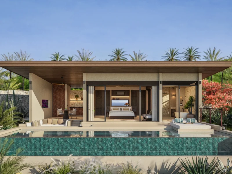 1-bedroom turnkey pool villa overlooking the Indian Ocean at Rinjani Bay Sumbawa